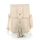TELEFOONTASJE KROKO PRINT EN KWAST BEIGE